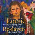 Louri & Roslavets: String Quartets No. 3. Leipziger Streichquartett.