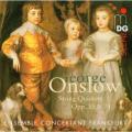 Onslow: String Quintets, Op. 33 & 74. Ensemble Concertant Frankfurt.