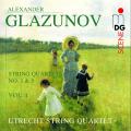 Alexandre Glazunov : Quatuors  cordes, vol. 1. Utrecht String Quartet.