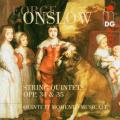 Onslow: String Quintets, Op. 34 & 35. Quintett Momento Musicale.