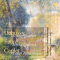 Debussy, Caplet, Faur : Quatuors  cordes. Langlamet, Leipziger Streichquartett.