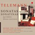 Telemann: Sonatas and Sonatinas for Recorder and Basso Continuo. Heiko ter Schegget, Zvi Meniker.