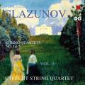 Alexandre Glazounov : Quatuors  cordes, vol. 5. Utrecht String Quartet.