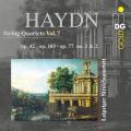 Haydn : Quatuors  cordes, vol. 7. Leipziger Streichquartett.