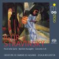 Stravinsky: Pulcinella Suite, Apollon Musagte, Concerto in D. Orchestre de Chambre de Lausanne, Joshua Weilerstein.
