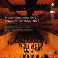 Mozart: Symphony, K. 201 - Schubert: Symphony No. 5. dogma chamber orchestra, Mikhail Gurewitsch.