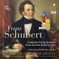 Schubert : Les quatuors  cordes - Quintette "La Truite" & Trios  cordes. Sanderling, Ockert, Rohde, Zacharias, Leipziger Streichquartett.