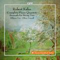 Robert Kahn : Int�grale des quatuors pour piano. Triendl, Zilliacus Trio.