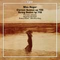 Reger : Musique de chambre. Johanns, Glassl, Yang, Quatuor Diogenes.