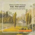 Johann Gottlieb Naumann : M�lodies - Quatuors pour piano. Werneburg, Knebel, Freitag, Baumgartl, Stolte,