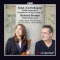 Dohnnyi, Strauss : Sonates pour violon et trio  cordes. Wei?, rivinius, Zheng, Schwabe.