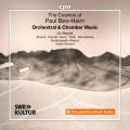 Paul Ben-Haim : uvres orchestrales et musique de chambre. Migdal, Sharvit, Canetti, Manz, Plath, Gerzenberg, Sirvend.