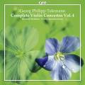 Telemann : Les concertos pour violon, vol. 4. L'Orfeo, Wallfisch.