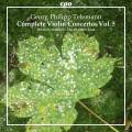 Telemann : Les concertos pour violon, vol. 5. Wallfisch.