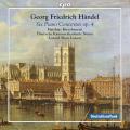 Haendel : Six concertos pour piano, op. 4. Kirschnereit, Larsen. [Vinyle]