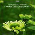 Telemann : Les concertos pour violon, vol. 8. Wallfisch.