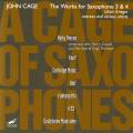 Cage Edition, vol. 42 : a Cage of saxophones, vol. 3 & 4 - Indeterminacy. Krieger.