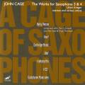 Cage Edition, vol. 42 : a Cage of saxophones, vol. 3 & 4 - Indeterminacy. Krieger.