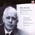 Bartok : Concertos pour violon n 1 et 2. Zehetmair, Fischer.