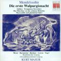 Mendelssohn : La premire nuit de Walpurgis. Lorenz, Burmeister, Moser, Masur.