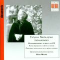 Tchaikovski : Concerto pour piano n 1. Nikolaeyva, Masur.