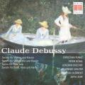 Debussy : Musique de chambre. Kunke, Rsel, Bischof, Walter, Ulbricht, Zoff.