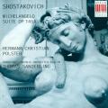 Chostakovitch : Michelangelo Suite, op. 145A. Polster, Sanderling.