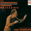 Chostakovitch : Symphonies Nos. 1,5,6,8, 10, 15