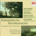 Weber, Lorting, Saint-Sans : Concerto Romantique pour cor. Damm, Kurz.