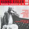 Hanns Eisler : Deutsche Symphonie, op. 50. Sommerfeld, Burkhardt, Lang, Pommer.