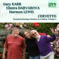 Giacobo Basevi Cervetto : Six sonates en trio, op. 1. Karr, Darvarova, Lewis.