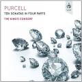 Purcell : Dix sonates en quatre parties. King's Consort.