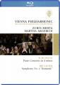 Schumann : Concerto pour piano. Bruckner : Symphonie n 4. Argerich, Mehta.