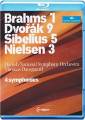 Brahms, Dvorak, Sibelius, Nielsen : Symphonies. Dausgaard.