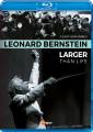 Leonard Bernstein : Larger than Life, portrait. Wbbolt, Dudamel, Nagano, Alsop.
