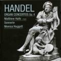 Haendel : Concertos pour orgue, op. 4. Halls, Huggett.