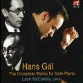 Hans Gl : Intgrale de l'uvre pour piano seul. McCawley.