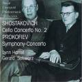 Chostakovitch, Prokofiev : uvres pour violoncelle et orchestre. Harrell, Schwarz.