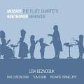 Mozart, Bethoven : Quatuors et srnade pour flte. L. Beznosiuk, P. Beznosiuk, Tuncliffe, Dunn.