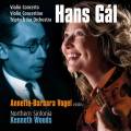 Hans Gál : Œuvres pour violon et orchestre. Vogel, Woods.