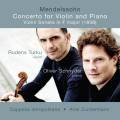 Mendelssohn : uvres pour violon et piano. Turku, Schnyder.