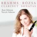 Brahms : Sonates pour clarinette. Johnson, Osborne.