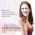 Mozart, Beethoven, Mendelssohn, Brahms : Variations pour piano. Briggs.