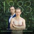 Strauss, Grieg, Fauré : Œuvres pour violoncelle et piano. Croisé, Shevchenko.