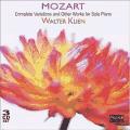 Wolfgang Amadeus Mozart : Intégrale des variations & autres œuvres pour piano