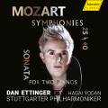 Mozart : Symphonies n 25 & 40 - Sonate pour 2 pianos. Ettinger, Yodan.