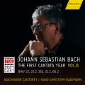 Bach : Les premi�res cantates, vol. 8. Bertucci, Feuersinger, Reinhold, Potter, Grahl, Berndt, Winckhler, Rademann.