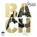 Bach : Bach on Brass, arrangements pour ensemble de cuivres. German Brass.