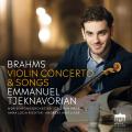 Brahms : Concerto pour violon - Mélodies. Tjeknavorian, Richter, Haefliger.