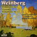 Weinberg : Symphonie n 2, Symphonie de chambre n 2. Svedlund.